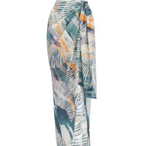 Andrea Iyamah Halima Abstract Skirt